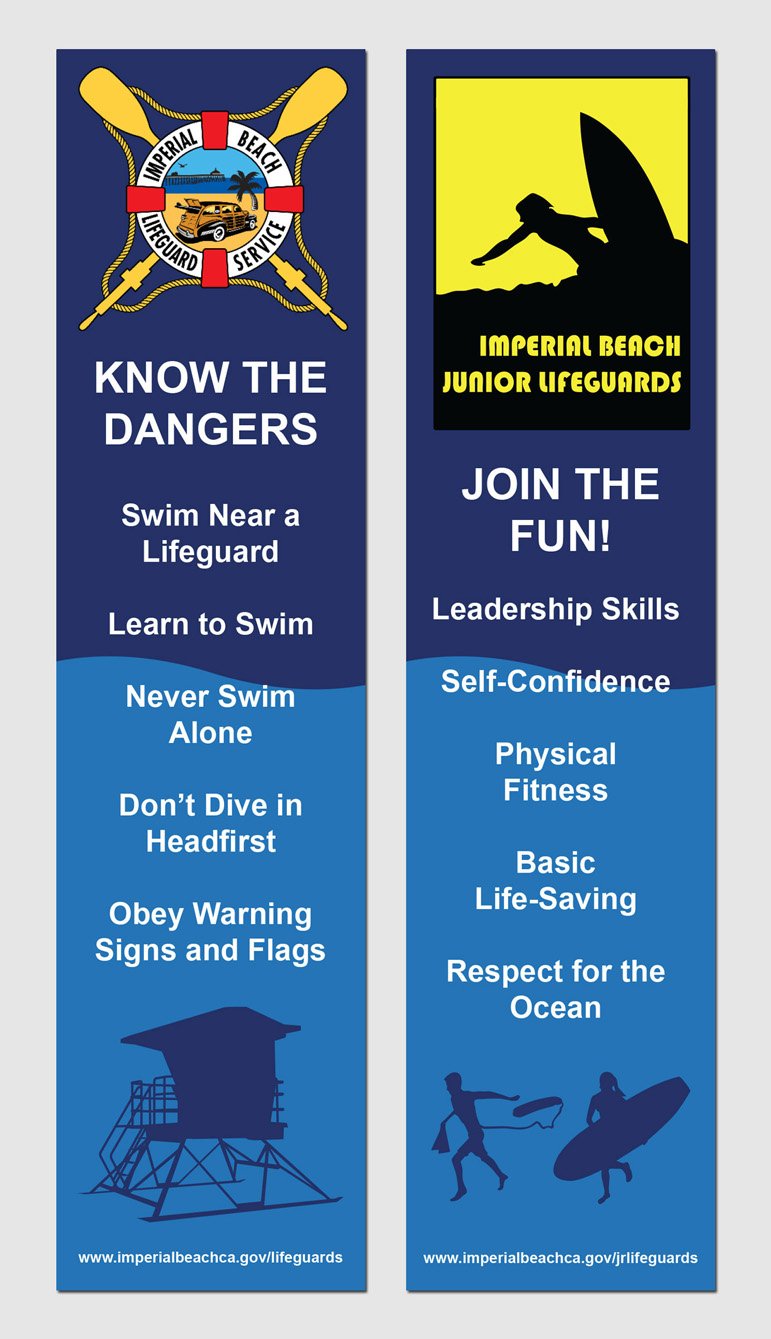 IB Lifeguard Service Bookmark