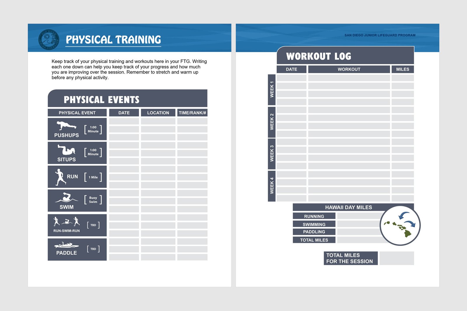 Redesigned layout for FTG with new graphic artwork.