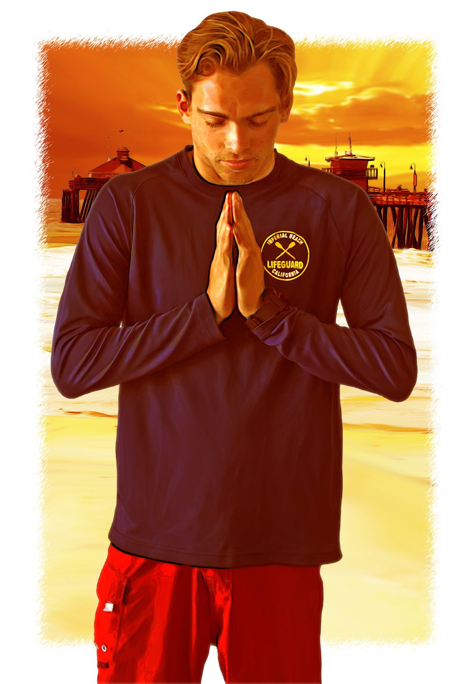 IB Lifeguard Stylized Portrait