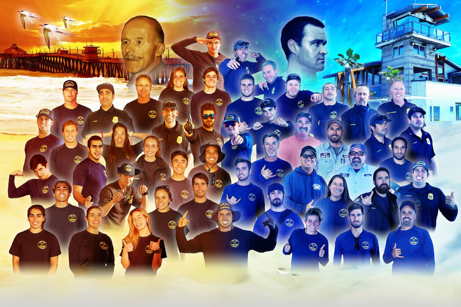 IB Lifeguard Stylized Portrait